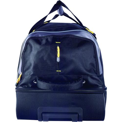 TPRC Sierra Madre II Upright Rolling Duffel Bag, Black/Gray, 36-Inch