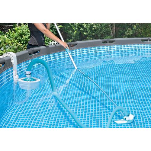INTEX 29083E Spiral Hose for Pool Filters, 1.5in X 25ft, One Size, Blue