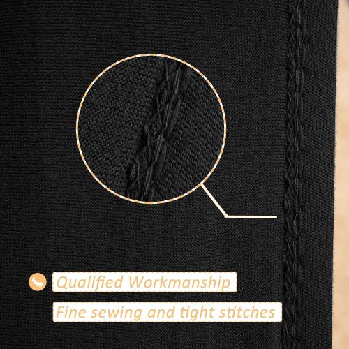 Stretch Jersey Box Spring Cover Wrap Around, Bed Skirt Alternative, Ultra Soft & Wrinkle Resistant, King/Cal King, Black