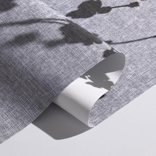 Grey 72x28 Persilux 100% Blackout Roller Shades Striped Jacquard Blinds for Windows (72 H x 28 W, Grey) Thermal Insulated Fabric UV Protection Privacy Window Shades for Home Office, Easy to Install