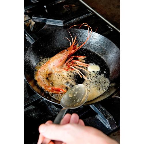 Matfer Bourgeat Black Carbon Steel Frying Pan, 12 5/8