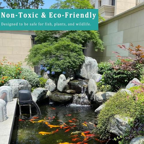 Black Pond Tubing ID 1” × 50ft Black Corrugated Flexible Reinforced Waterfall Pond Tube Sump Pump Hose, Non-toxic & Kinkproof (50 ft, 1 ID)