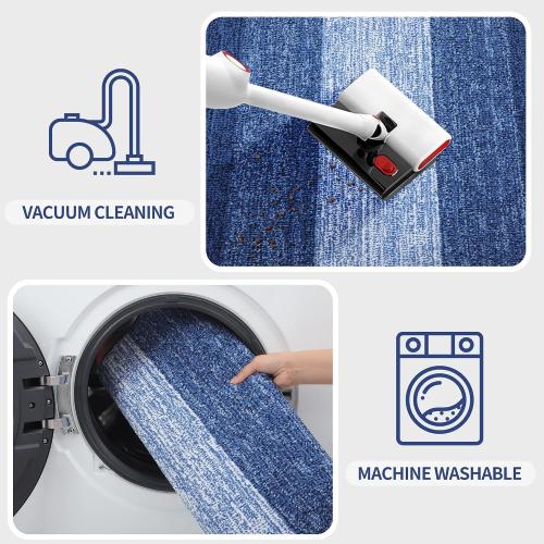Kitinjoy Indoor Outdoor Door Mat, 30x27 Non-Slip Dirt Trapper Doormats