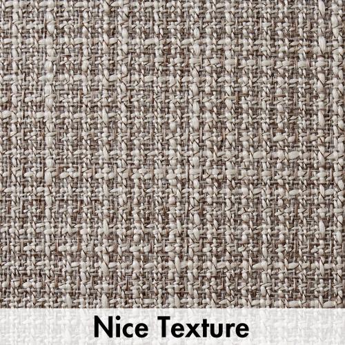 MIULEE Burlap Linen Throw Pillow Covers 18x18 Inch Set of 2 Khaki Decorative Pillows Modern Farmhouse Pillowcases Soft Accent Cushion Covers for Outdoor Couch Sofa Bedroom Livingroom Home Decor