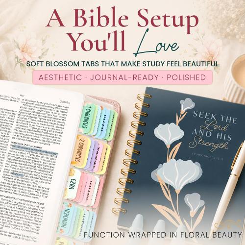 Premium Series – 66 Christian Bible Chapter Tabs