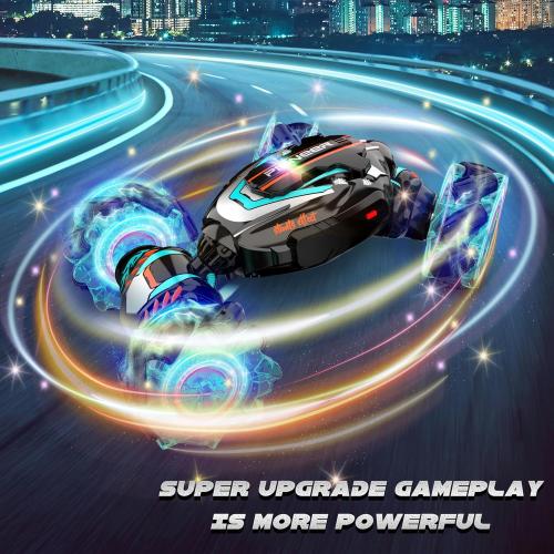 Remote Control Car, Gesture Sensing RC Stunt Car, 4 WD Transform Off Road for Rotating, 2.4Ghz Hand Controlled Remote Control Twister Cars, RC Cars for Kids Boys Girls Toy Gift Age 6 7 8 9 10 11 12 yr