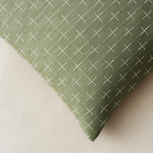 Size 20x20 Color Green MIULEE Pack of 2 Decorative Burlap Linen Throw Pillow Covers Farmhouse Pillowcases Modern Rustic Woven Textured Cushion Cover for Sofa Couch Bed 20x20 Inch Sage Green