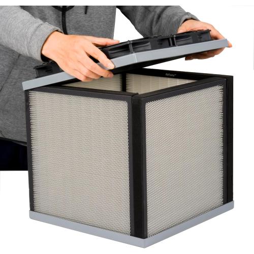 3Pro, Air purifer for house up to 3100ft2, CADR super large 413cfm, collapsible and portable, can be packed into a 20 suitcase.