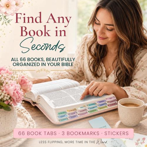 Premium Series – 66 Christian Bible Chapter Tabs