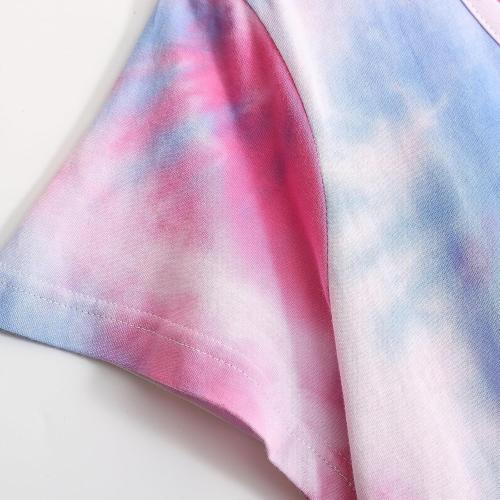 Size M..Inadays Women's Cotton Nightgown Sleepwear Short Sleeves Nightshirt Casual Print Sleepdress Loose Comfy Pajama