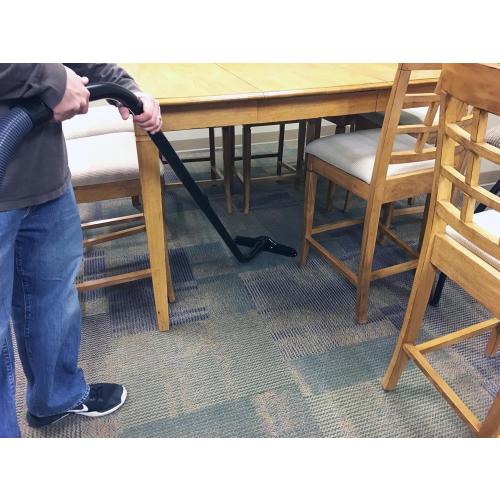 Cen-Tec Systems Backpack Vacuum Attachment Kit with EZ-Glide Tool, 14 Floor Brush, and 2-Piece S-Wand