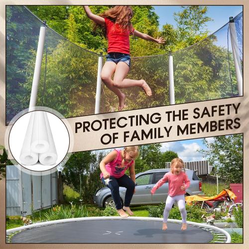 Pangda 3 Pack Pool Noodles Foam Noodles Swim Clamp Jumbo Hollow Foam Large Pre Slit Clamp Protection for Swimming Floating Craft Projects Padding Bumper