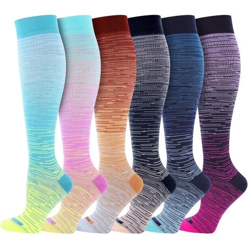LEVSOX Compression Socks Women and Men, 20-30mmHg, Best for Nurses, Travel, Pregnancy XL