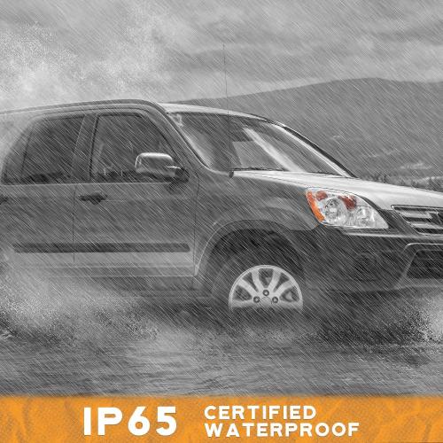 for 2005-2006 Honda CR-V 4-Door Sport Utility Headlights for 2005 2006 Honda CRV Pair Headlamp Chrome Housing Amber Reflector Left Right Side