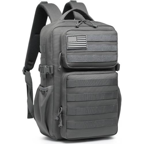 Military Tactical Backpack for Men Waterproof Daypack 3 Day Assault Pack Molle Bag with Water Bottle Holder