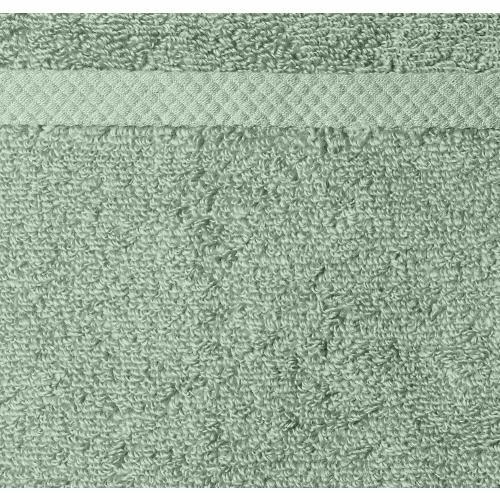 Amazon basics Lightweight quick-dry hand towels - 100% cotton, 8-pack, 28 x 16 inches, seafoam green