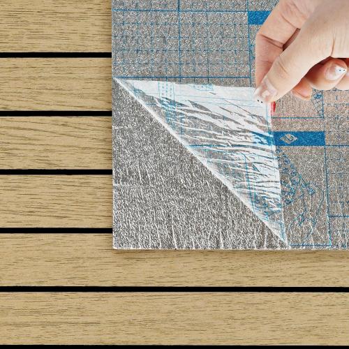 Brown 3D Wood Wall Panels Peel and Stick Fluted Wall Slat Panels | Self Adhesive Acoustic Wood Walls Panels Textured Slat Wooden Panel Wallpaper for Bedroom Living Room Studio 23.6x197