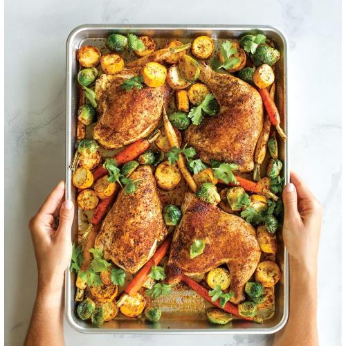 Nordic Ware Natural Aluminum Commercial Baker's Half Sheet