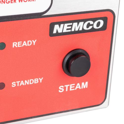 Nemco 6625B Fresh-O-Matic Electric Countertop Rethermalizer and Tortilla/Portion Steamer with Control Panel for Restaurant Buffet Catering | 16.50W x 12D x 11.63H, Stainless Steel, 120v, 1500w