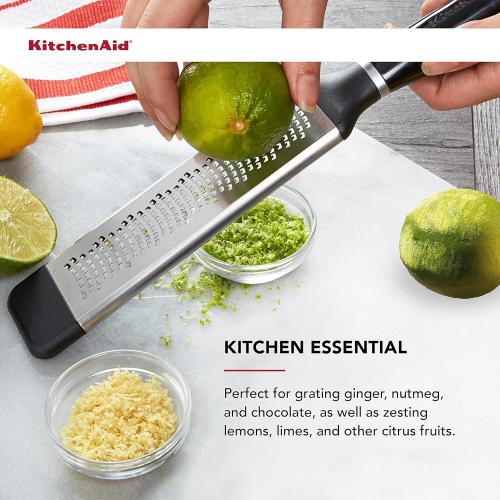 KitchenAid KE321OHOBA Classic Etched Fine Grater, One Size, Black 2