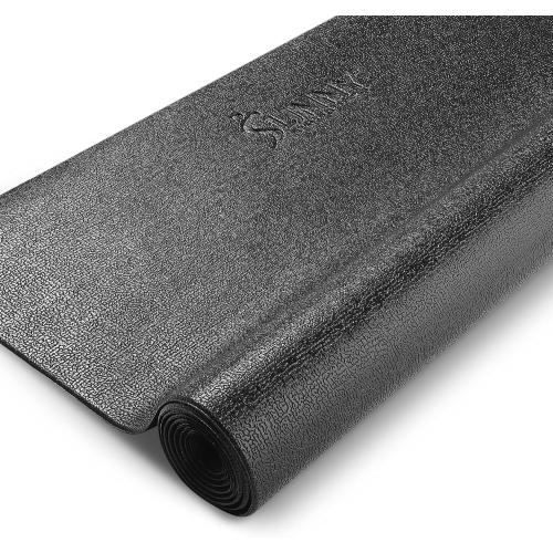 Sunny Health & Fitness Equipment Mat – Multiple Size Options – Non-Slip Floor Protection Pad for Treadmill, Bike, Elliptical, Yoga or Standing Desk and other Exercise Equipment