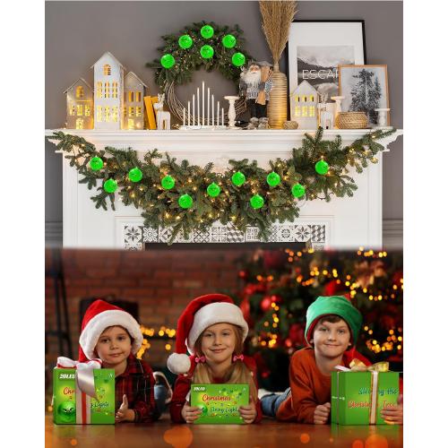 String Lights for Indoor，Christmas Lights Outdoor with 8 Lighting Modes