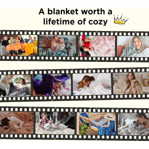 Bedsure Fleece Throw Blanket for Couch Grey - Lightweight Plush Fuzzy Cozy Soft Blankets and Throws for Sofa, 50x60 inches