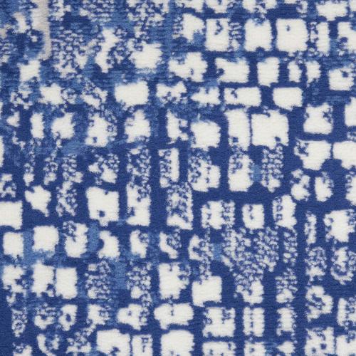 Nourison Home Whimsicle Abstract Ivory Navy 3' x 5' Area Rug, Easy Cleaning, Non Shedding, Bed Room, Living Room, Dining Room, Kitchen (3x5)