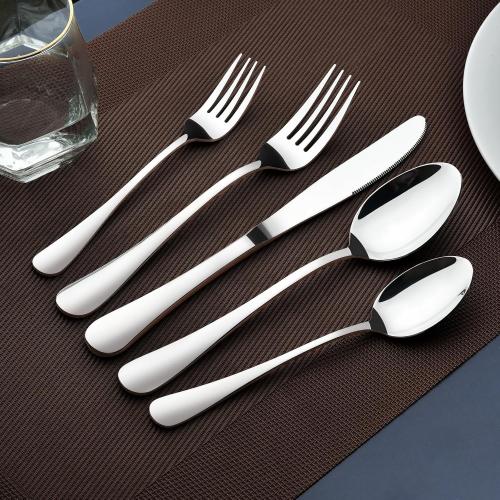 Silverware Set for 8, 40 Piece Stainless Steel Flatware Utensil Cutlery Set