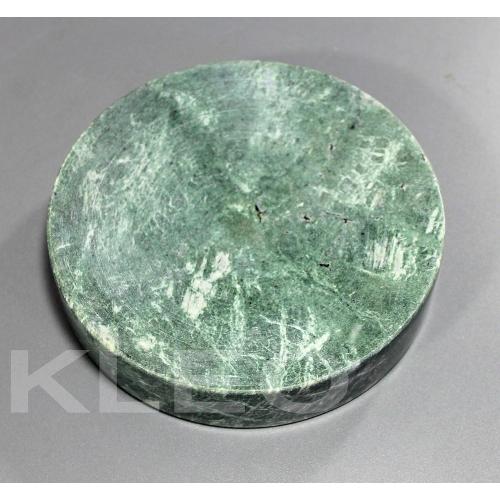 KLEO Natural Stone Soap Dish Soap Holder Bath Accessories for Bathroom, Tub or Wash Basin Accessories (Green)