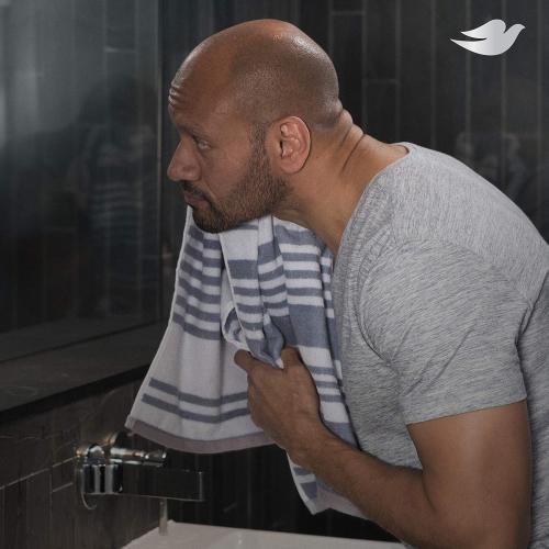 Dove Men Care 3 in 1 Bar To Clean and Hydrate Skin Extra Fresh More Moisturizing Than Bar Soap 3.75 oz 4 Bars (2PK)