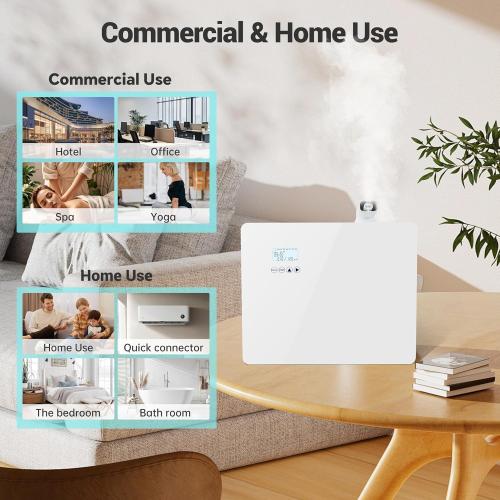 2026 1000ml Capacity HVAC Waterless Essential Oil Diffuser with Wi-Fi Control, Whole House Smart Scent Air Machine, Cold Air Tech for Whole Home, Hotel, Party