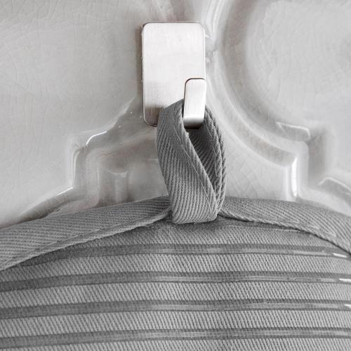 Pack of 2, All-Clad Premium Pot Holder & Hot Pad: Heat Resistant up to 500 Degrees - 100% Cotton, 10x6.25 Hot Pad for Kitchen and Barbeque, 2-Pack, Titanium