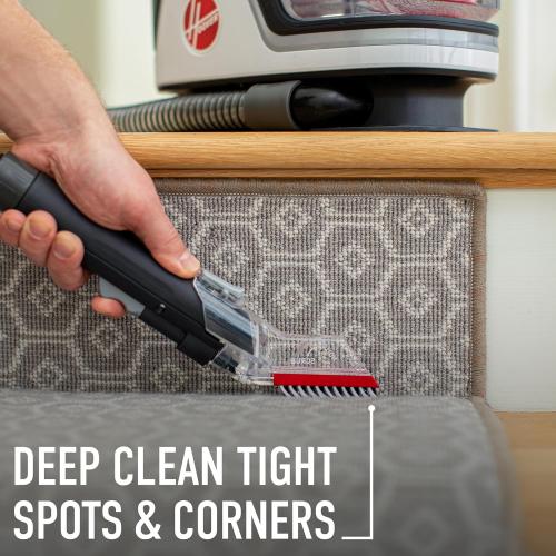 Hoover CleanSlate Plus Portable Carpet   Upholstery Spot Cleaner Machine, Powerful Suction with Versatile Tools, Pet Stain Remover, Car and Auto Detailer, Pair with Hoover Carpet Cleaner Solution