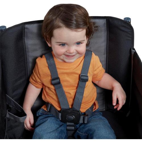 Radio Flyer Wagon for Kids, Baby Stroller, Outside Toys for Toddlers 1-3, Rolling Cart, Beach Cart with Wheels, Trav'ler Stroller Wagon with Protective Cover, for Ages 1  Years