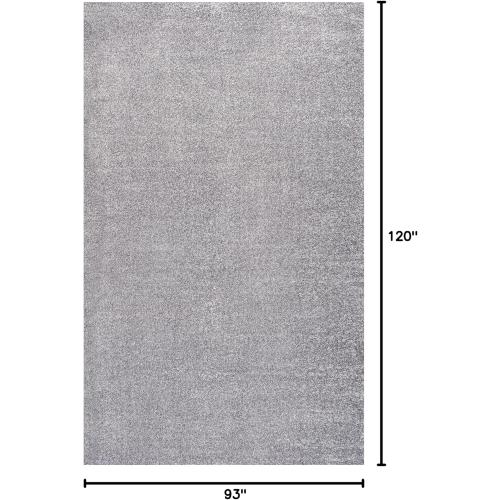 Large grey area rug