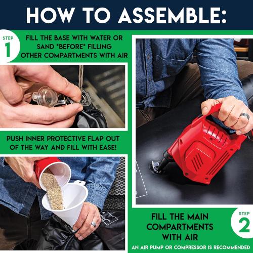 Franklin Sports Kids Football Target Toss Game - Inflatable Throwing Target Toy with Soft Mini Footballs - Fun Kids Sports Game