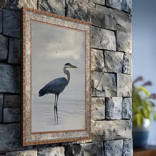 ArtXO Antique 18x24 Picture Frame,2.75 Wide Wooden Vintage Ornate Photo Frame 18 by 24 In,Gallery WAll Art Decor,Bronze Gold & Aquamarine 5