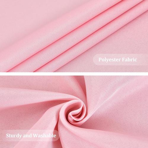 Wolkemer Farmhouse Pink Table Runner Small Short Table Runners 36 Inches