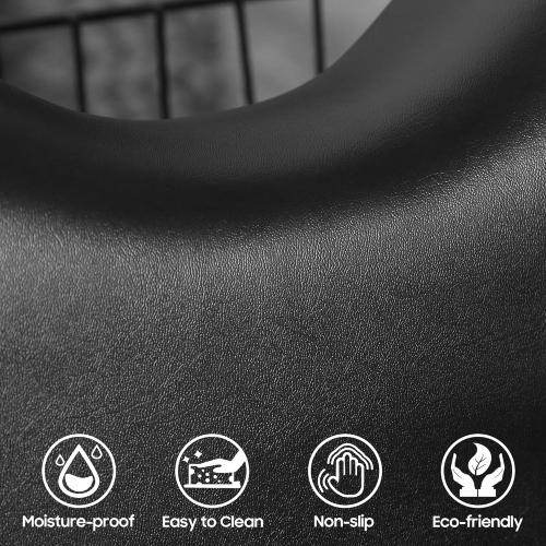 10L0L Deluxe Golf Cart Rear Seat Replacement Cushion, Soft Back Seat Cushion for Yamaha, EZGO RXV TXT, Club Car DS precedent and other 4&6 passengers Golf Carts with Flip Rear Seats