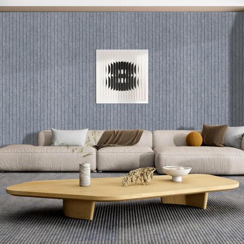 10 Pack Large Acoustic Panels,48 x 24 x 0.4 Inch Sound Proof Foam Panels for Walls，Premium Noise Dampening Panels,Sound Panels for Media Room, Office and Studio,African Gray