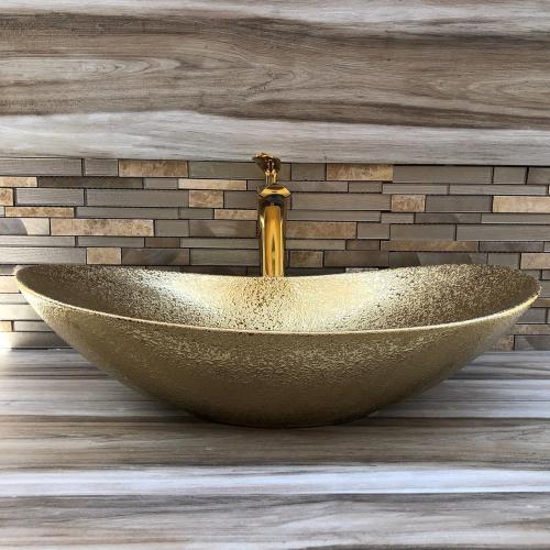 Oro Grande Oval Golden Vessel Sink