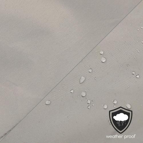 PYLE Boat Cover, Boat, Boat Covers, Heavy Duty Trailerable Waterproof Marine Grade Polyester, Fits Pontoon/Deck Boats 21-24 ft, Beam Width up to 94, Includes Storage Bag, Gray, 300D PU Coated