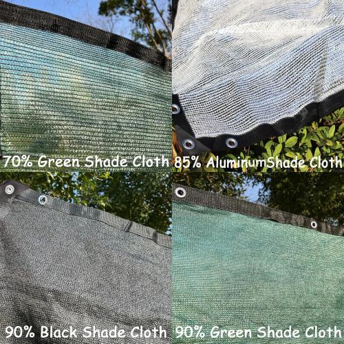 90% Green 6 ft X 10 ft Heavy Duty Shade Mesh Tarp Shade Cloth Taped Edge with Grommets for Outdoor Plant Cover Patio Tomatoes Barn Kennel Greenhouse