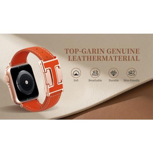 Leather Magnetic Band Compatible with Apple Watch Bands for Women
