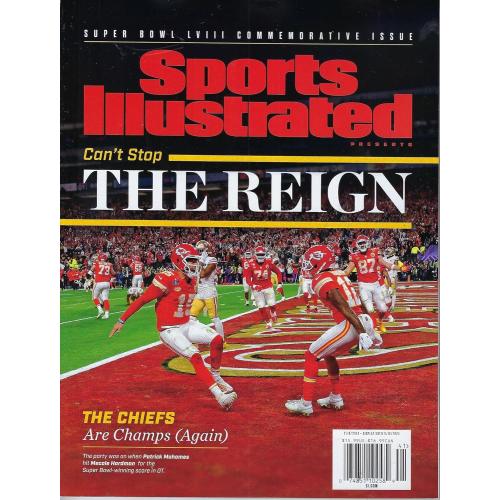 Sports Illustrated Commemorative Issue 2024 Super Bowl LVIII The Reign