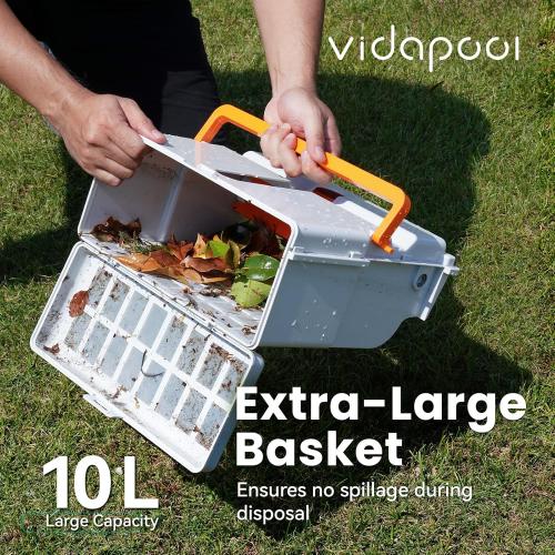 Pool Skimmer Robot Solar Dual Mode Solar Pool Skimmer