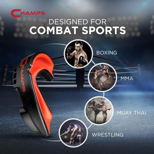 Breathable Mouthguard for Boxing, Jiu Jitsu, MMA, Muay Thai, Sports, and Wrestling. Easy Fit Boxing Mouthguard Super Tough MMA Mouthguard. Combat Sports Mouthpiece