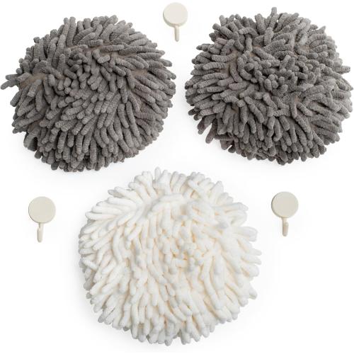 Fluffy Puffins Microfiber