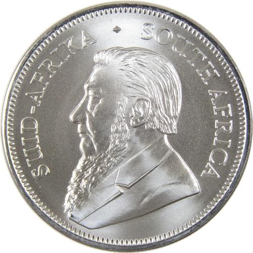 2023 South African Krugerrand BU Uncirculated 1 oz .999 Silver R1 Coin